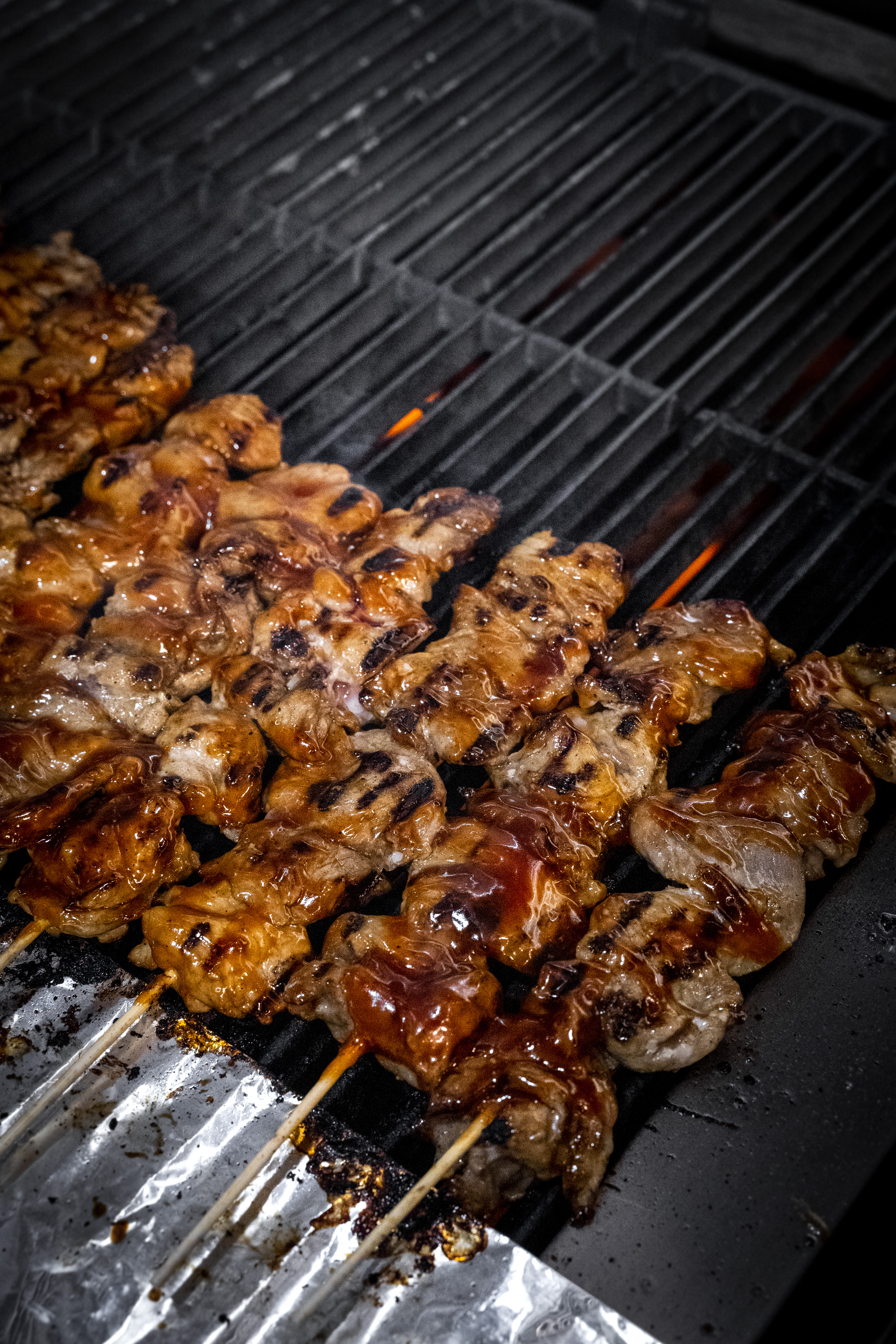 BBQ Pork Skewers