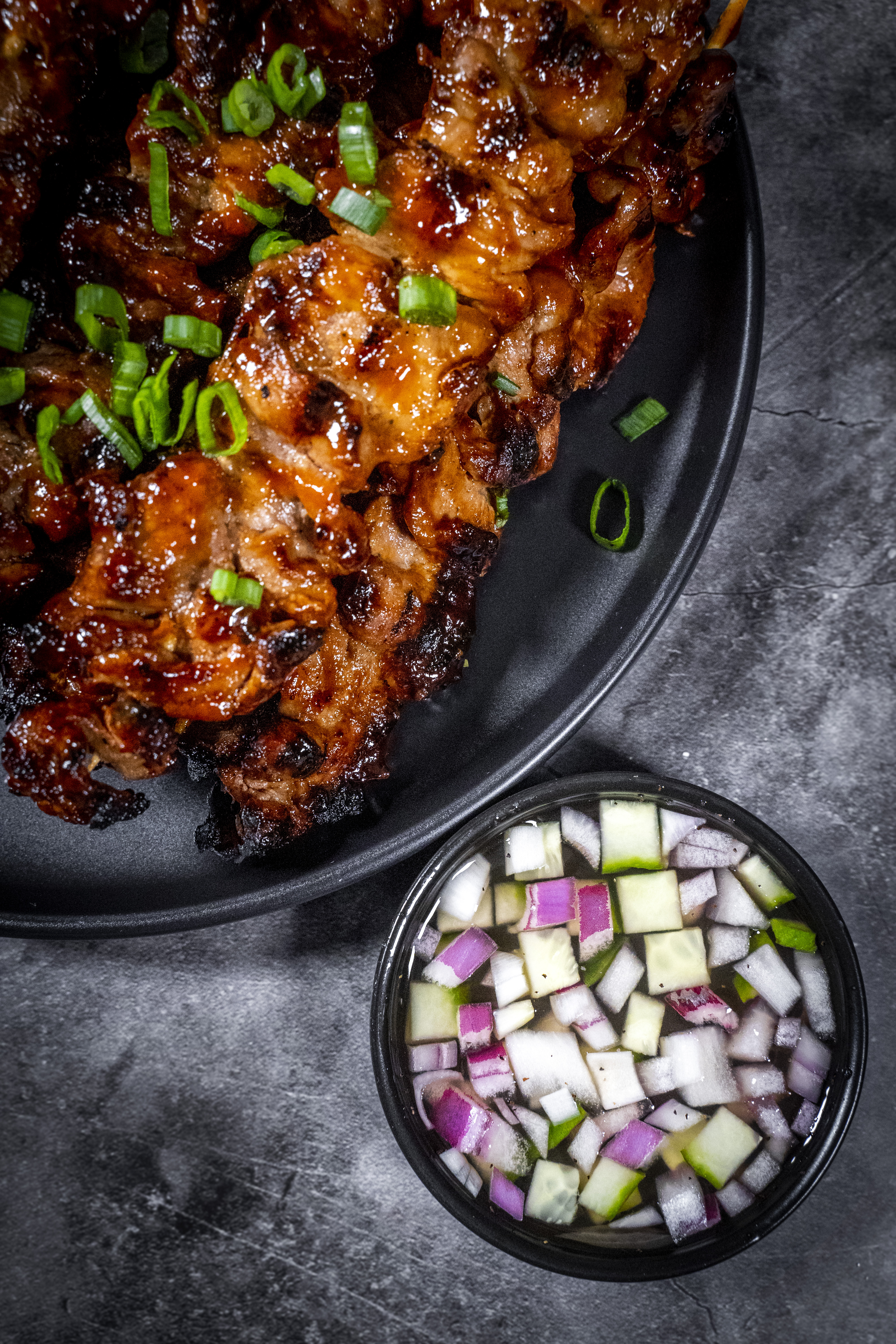 BBQ pork rice box with sides