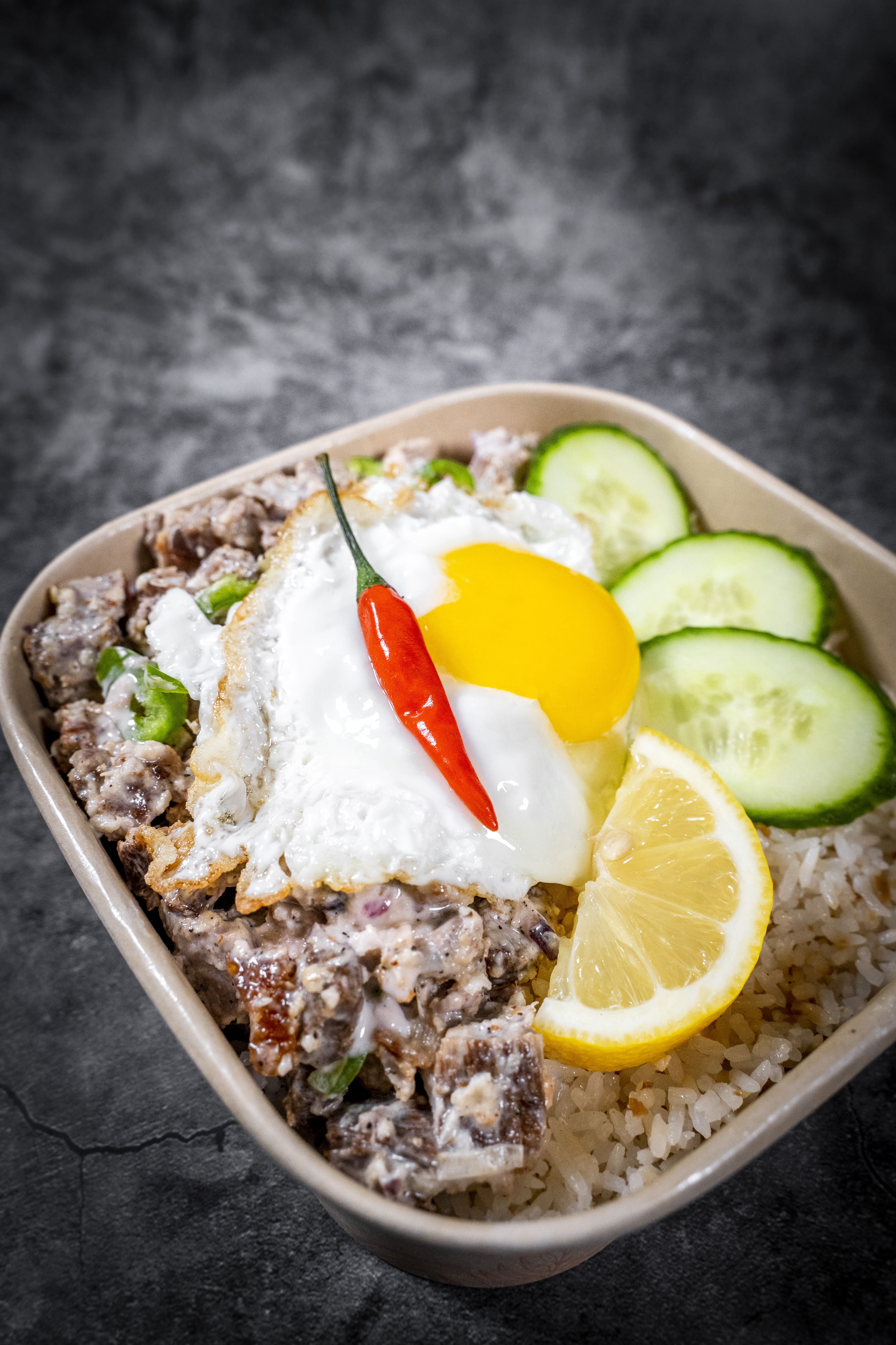 Sisig Rice Bowl
