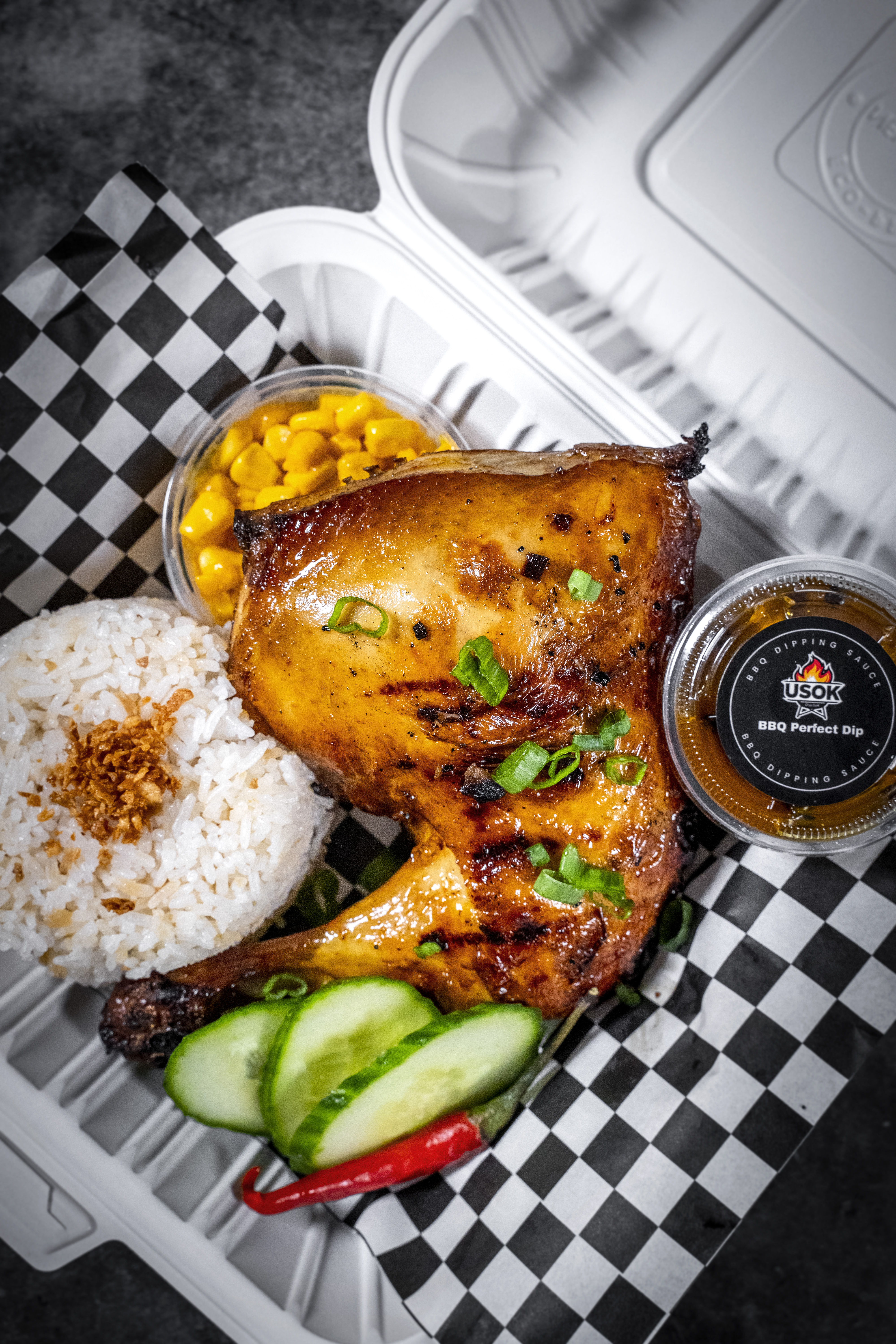 Chicken BBQ Rice Box